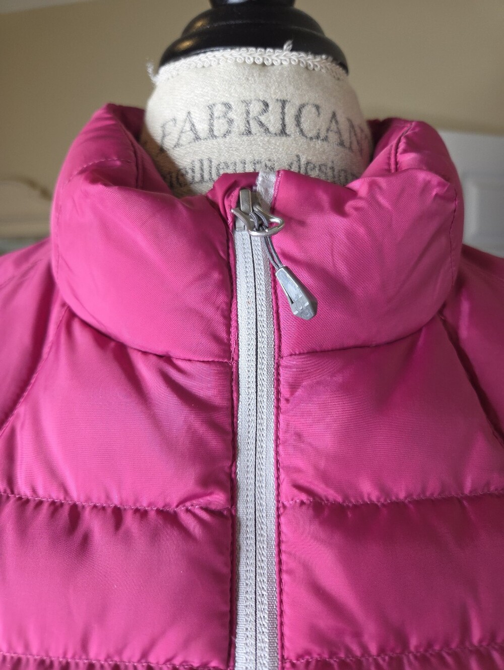Spyder Womens Plus Size Hot Pink Puffer Down Zip Front Vest Size XXL - Picture 6 of 10